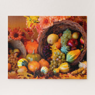 Thanksgiving Cornucopia Legpuzzel