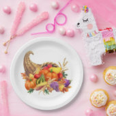 Thanksgiving Cornucopia PapierBorden Papieren Bordje (Feest)