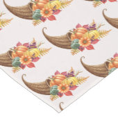 Thanksgiving Cornucopia Table Runner Medium Tafelloper (Hoek)
