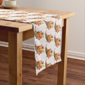 Thanksgiving Cornucopia Table Runner Medium Tafelloper (Voorbeeld)