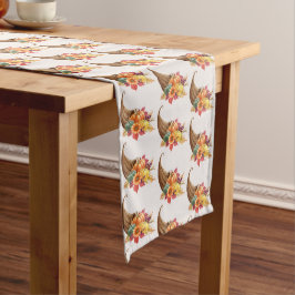 Thanksgiving Cornucopia Table Runner Medium Tafelloper
