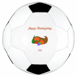 Thanksgiving Cornucopia Voetbal