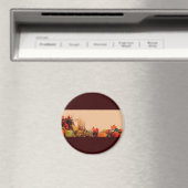 Thanksgiving/Cornucopie Magneet (Insitu (Vaatwasser))