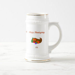 Thanksgiving Cornucopie Stein Mok
