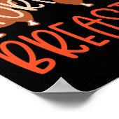 Thanksgiving Couples Turkey Breast She Likes My Dr Poster (Hoek)