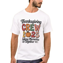 Thanksgiving Crew 2025 – Schattige Familie Herfst