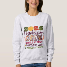 Thanksgiving Crew 2025 T-shirt | Familie herfst sw