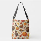 Thanksgiving crossbody Tassen (Voorkant)