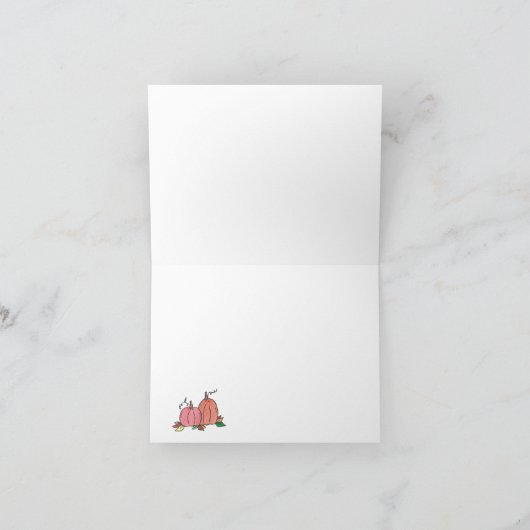 Thanksgiving Crow Nesting in Sunflower Feestdagen Kaart (Binnen)