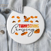 Thanksgiving cruise cruise ronde button 6,0 cm (In situ)