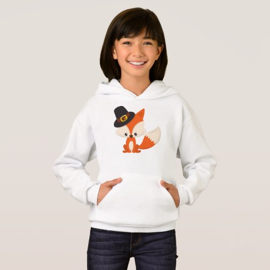 Thanksgiving, Cute Fox, Pilgrim Fox, Pilgrim Pet (Voorkant volledig)