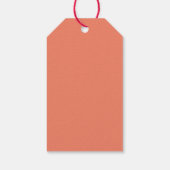 Thanksgiving Cute Kawaii Hedegel Autumn Cadeaulabel (Achterkant)