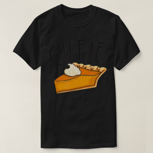 Thanksgiving cutie taart t-shirt (Design voorkant)