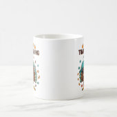 Thanksgiving Dabbing Turkey Koffiemok (Center)