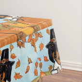 Thanksgiving Dachshund Tafelkleed (Voorbeeld)