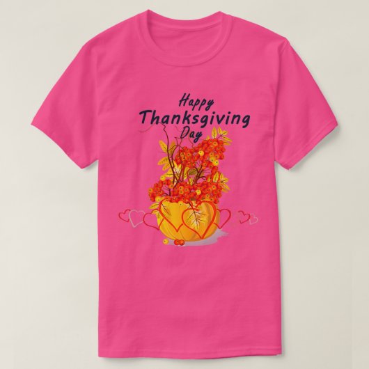 Thanksgiving Dag 6 T-shirt (Design voorkant)