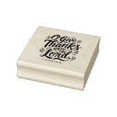 Thanksgiving Dag Bijbelvers: Psalm 136:26 Rubberstempel (Stempel)