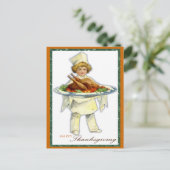 Thanksgiving Dag Briefkaart (Staand voorkant)