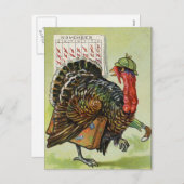 Thanksgiving Dag Briefkaart (Voorkant / Achterkant)