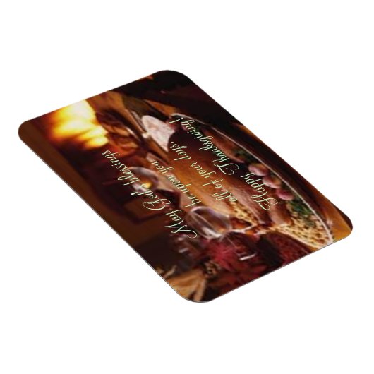 Thanksgiving dag diner magneet (Rechterzijde)