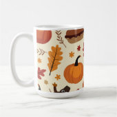 Thanksgiving dag en herfst stijl Koffie Mok (Links)