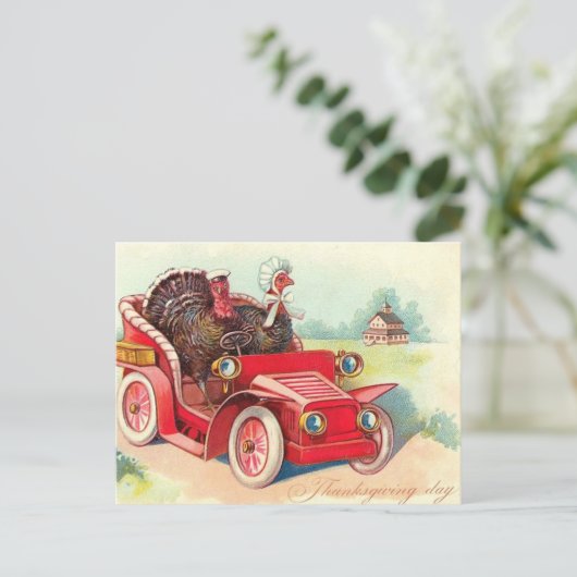 Thanksgiving Dag Feestdagenkaart (Staand voorkant)
