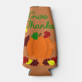 Thanksgiving Dag Flesjeskoeler (Voorkant)