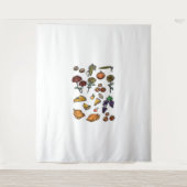 Thanksgiving dag herfstattributen Classic T-Shirt Wandkleed (Voorkant)