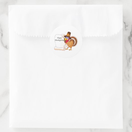 Thanksgiving dag kalkoenen stickers (Tas)
