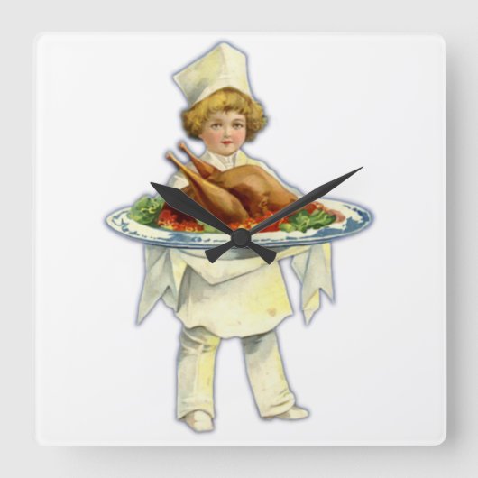 Thanksgiving dag klok (Voorkant)