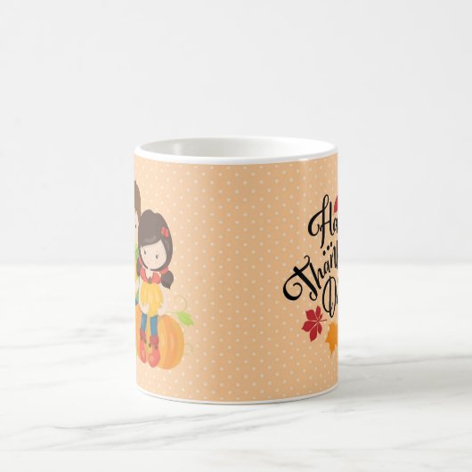 Thanksgiving dag koffiemok (Center)