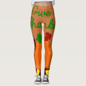 Thanksgiving Dag Leggings (Voorkant)