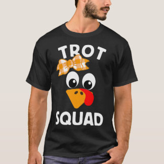 Thanksgiving dag lopen Turkije Trot Squad T-shirt