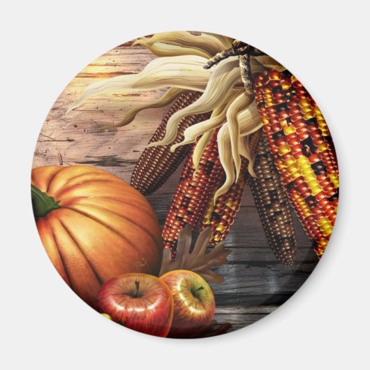 Thanksgiving Dag Magneet (Voorkant)