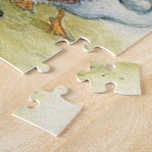 Thanksgiving Dag meisje Legpuzzel (Zijkant)