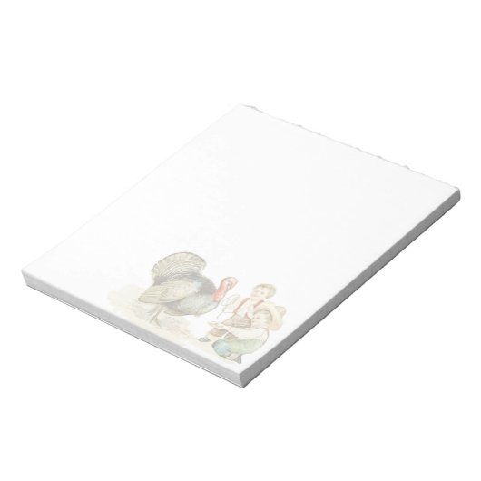 Thanksgiving Dag Notitieblok (Linkerzijde)