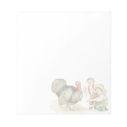 Thanksgiving Dag Notitieblok (Voorkant)