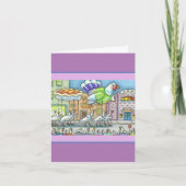 THANKSGIVING DAG PARADE TURKEY HELIUM BALLOONS BLO KAART (Voorkant)