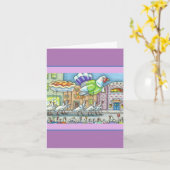 THANKSGIVING DAG PARADE TURKEY HELIUM BALLOONS BLO KAART (Gele Bloem)