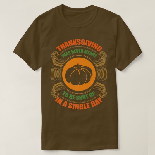 Thanksgiving dag Premium T-shirt (Design voorkant)
