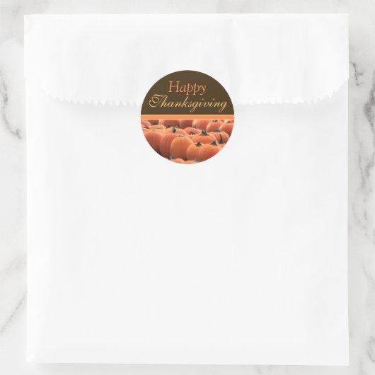 Thanksgiving Dag Pumpkin Envelope Stickers (Tas)