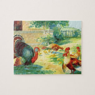 Thanksgiving Dag Puzzle Legpuzzel