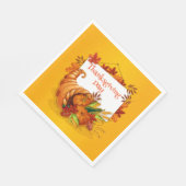 Thanksgiving Dag Servet (Hoek)