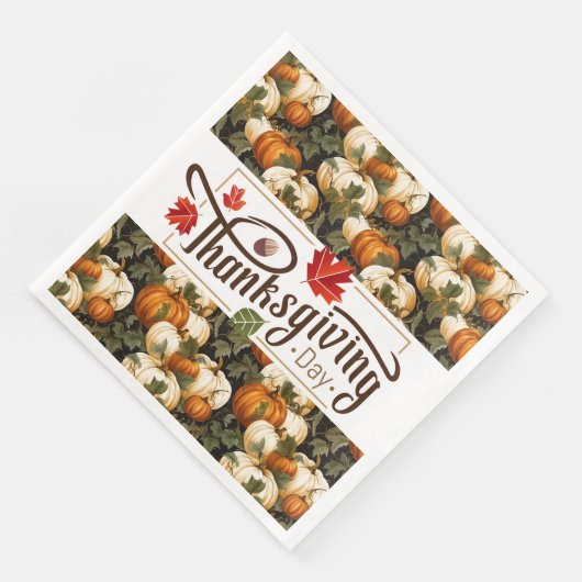 Thanksgiving Dag Servet (Hoek)