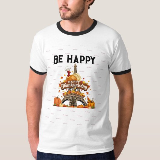 Thanksgiving Dag T-shirt (Voorkant)