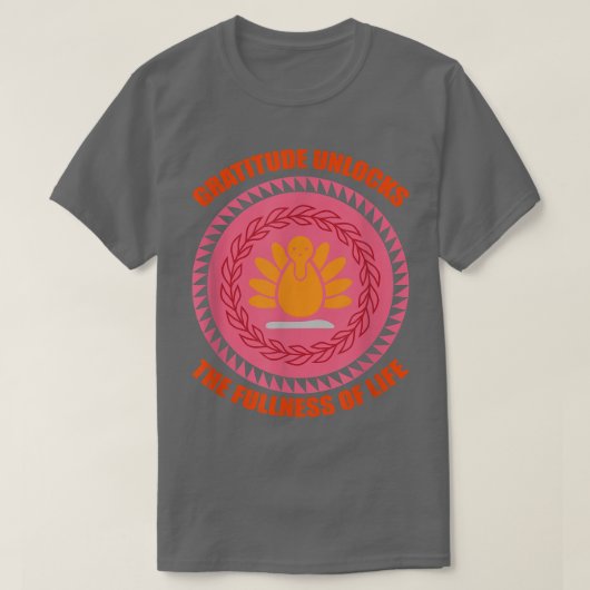 Thanksgiving Dag T-shirt (Design voorkant)
