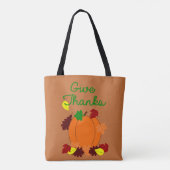 Thanksgiving Dag Tote Bag (Achterkant)