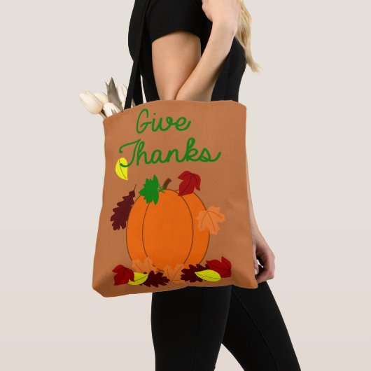 Thanksgiving Dag Tote Bag (Dichtbij)