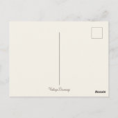  Thanksgiving Dag Turkije Aangepast eten Briefkaart (Achterkant)