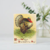  Thanksgiving Dag Turkije Briefkaart (Staand voorkant)